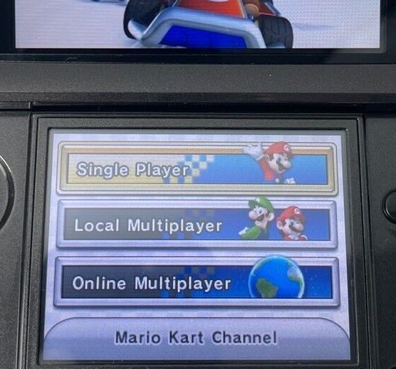 Nintendo new 3DS console only Black and White Used RANK A/B Region free