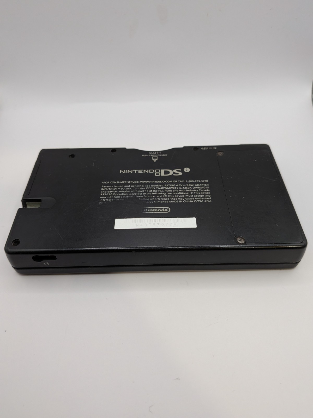 Nintendo DSi – Black – Tested & Works – Yellow Screens