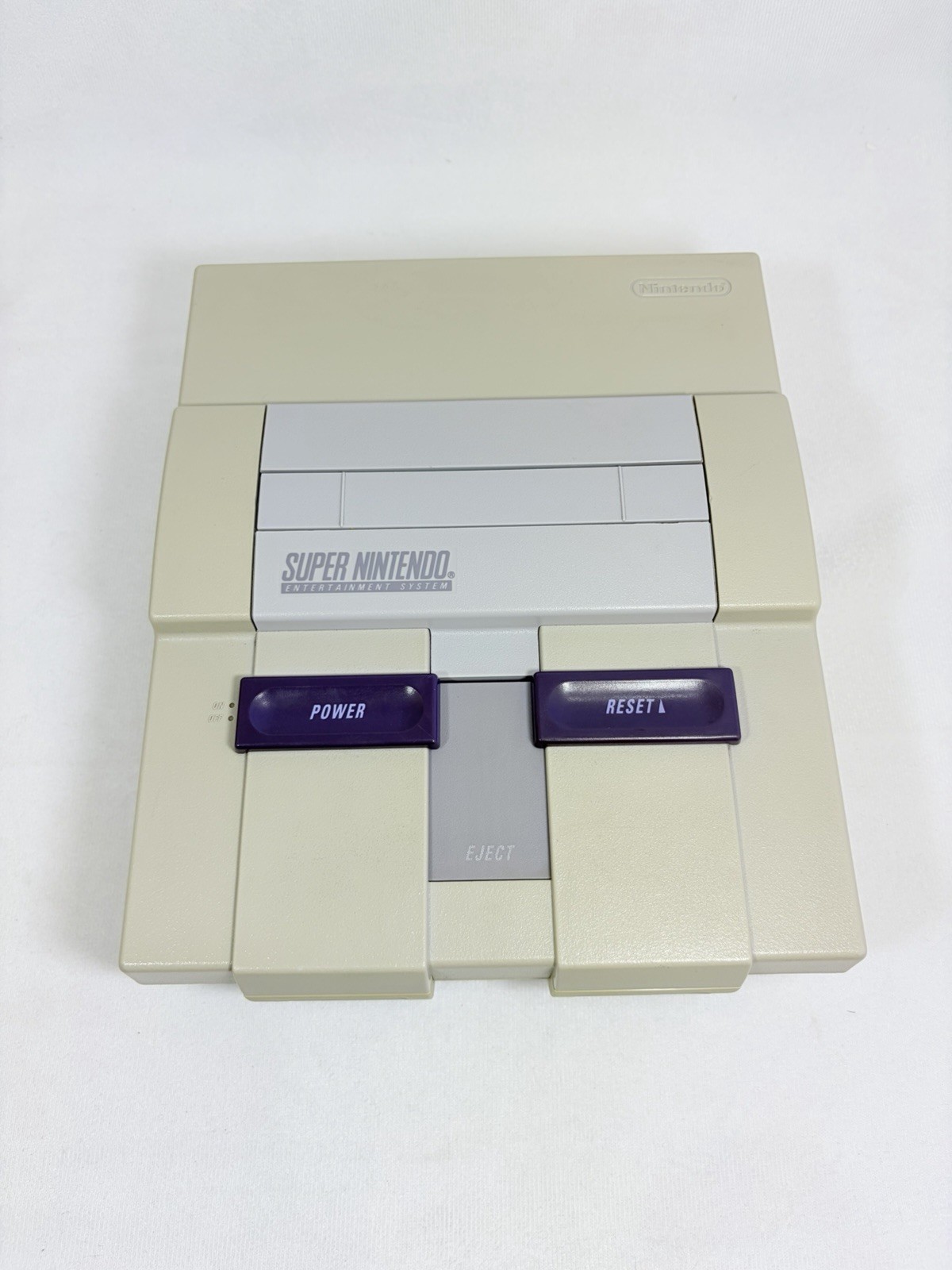 Super Nintendo Entertainment System SNES Console Only SNS-001 Tested Working
