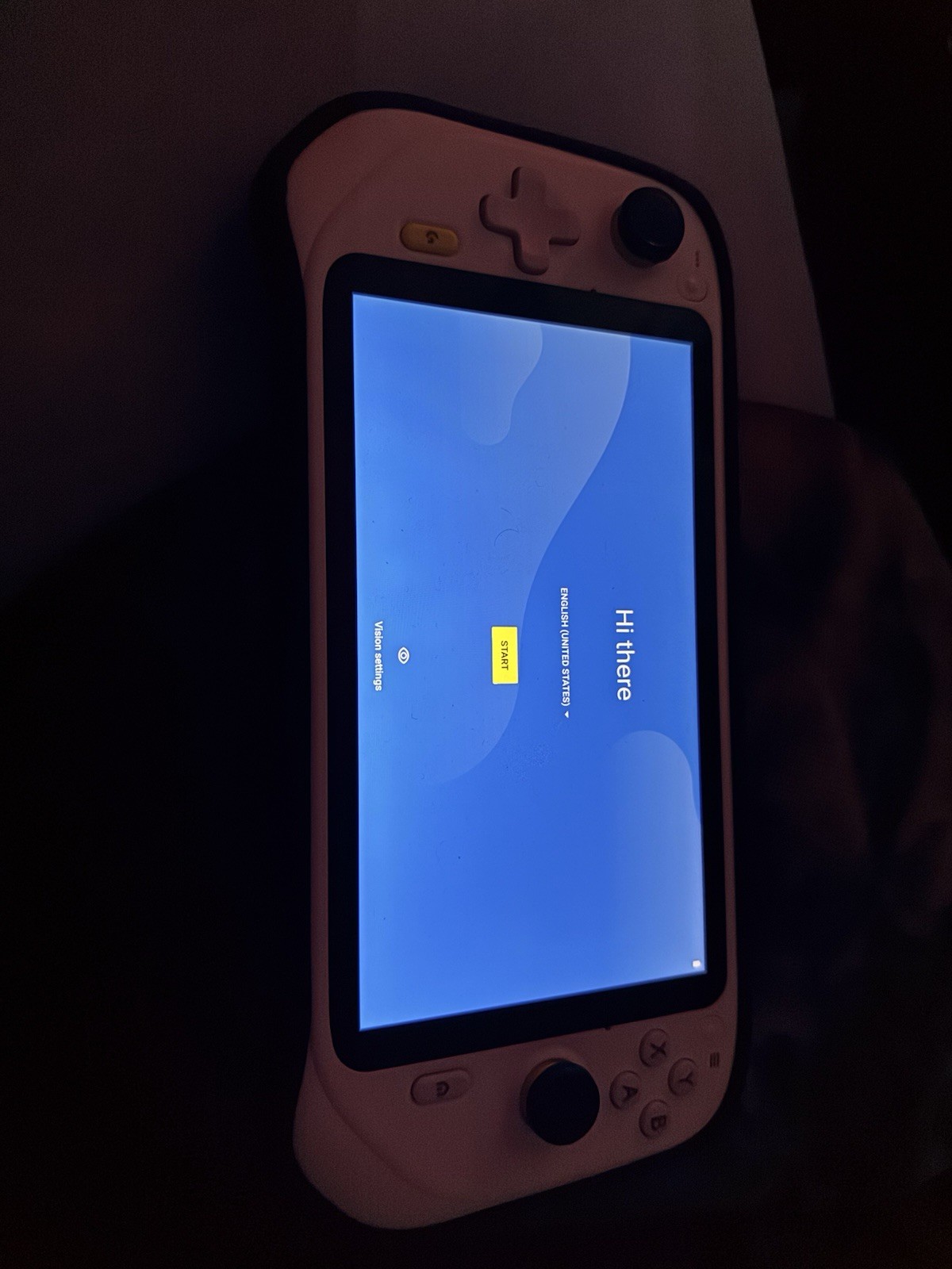 Handheld Logitech G-Cloud (White)