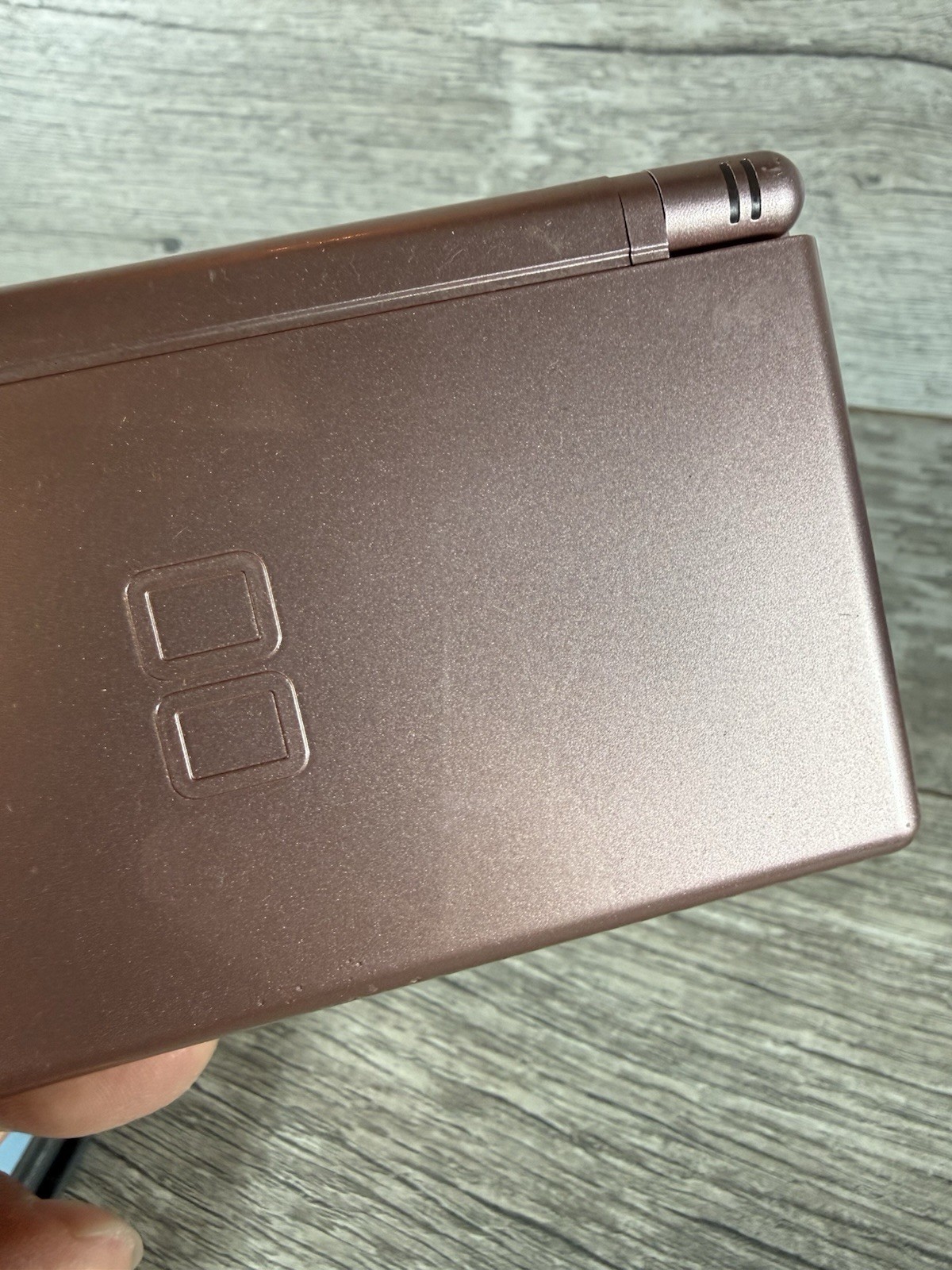 Nintendo DS Lite Metallic Rose W/ Game & Charger