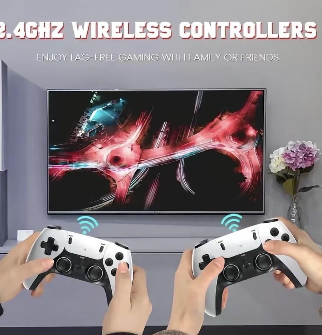 GameStick Game Stick Pro 4K Microconsole 64GB 20000+ Games Wireless
