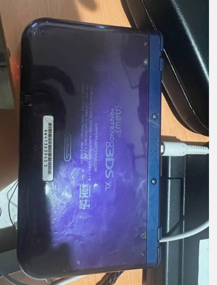 Nintendo 3DS XL Galaxy Edition Handheld System – Charger Included