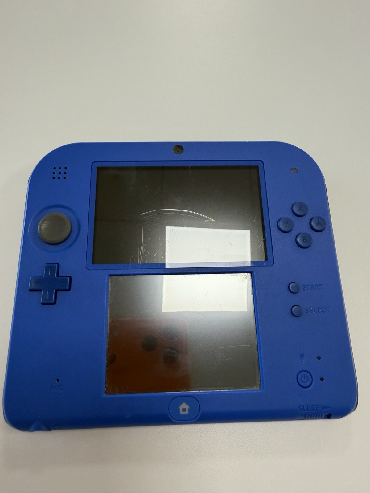 Nintendo 2DS Handheld Console Blue FTR-001 With New Super Mario Bros 2 Download