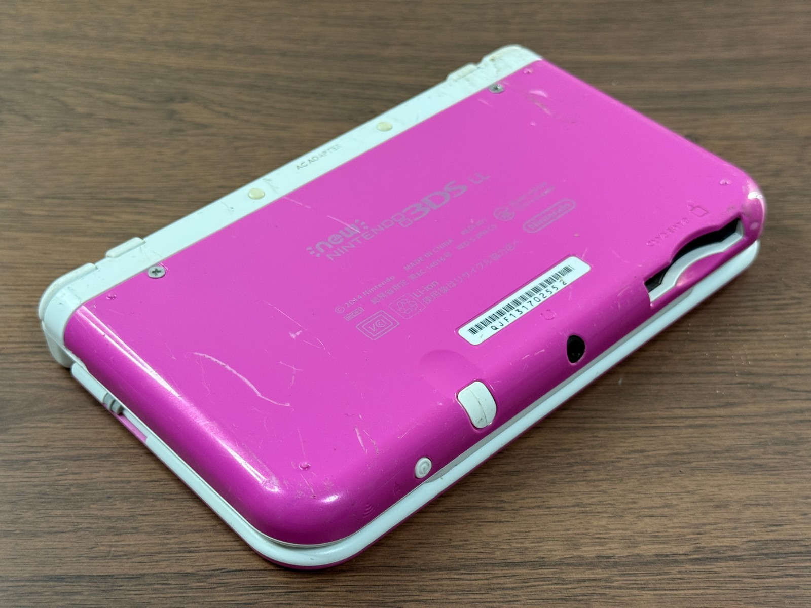 Nintendo New 3DS XL Pink White Console Tested Japan ver R6181