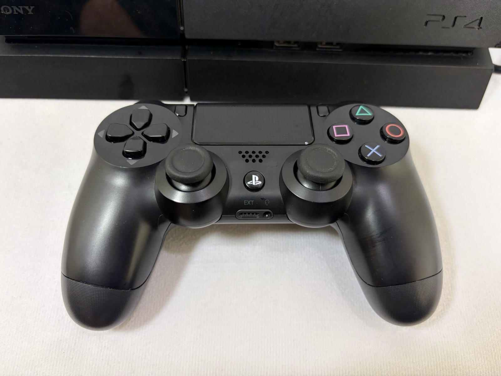 Sony PlayStation 4 PS4 500GB Console W Cables Controller Tested Working PLS READ