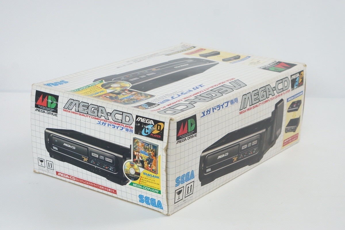 MEGA CD Console Boxed SEGA CLASSIC Genesis Tested System HAA-2510 A20164733
