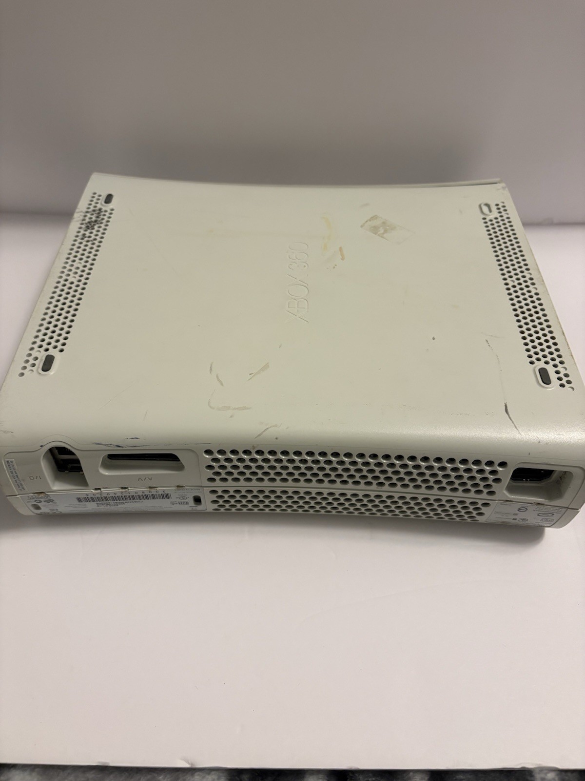 Microsoft Xbox 360 Core Model White System Console Only For PARTS REPAIR Only