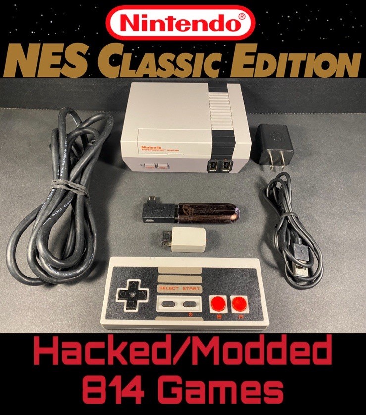 AUTHENTIC Nintendo Classic Edition Mini All 814 Games – Complete NES Library!!