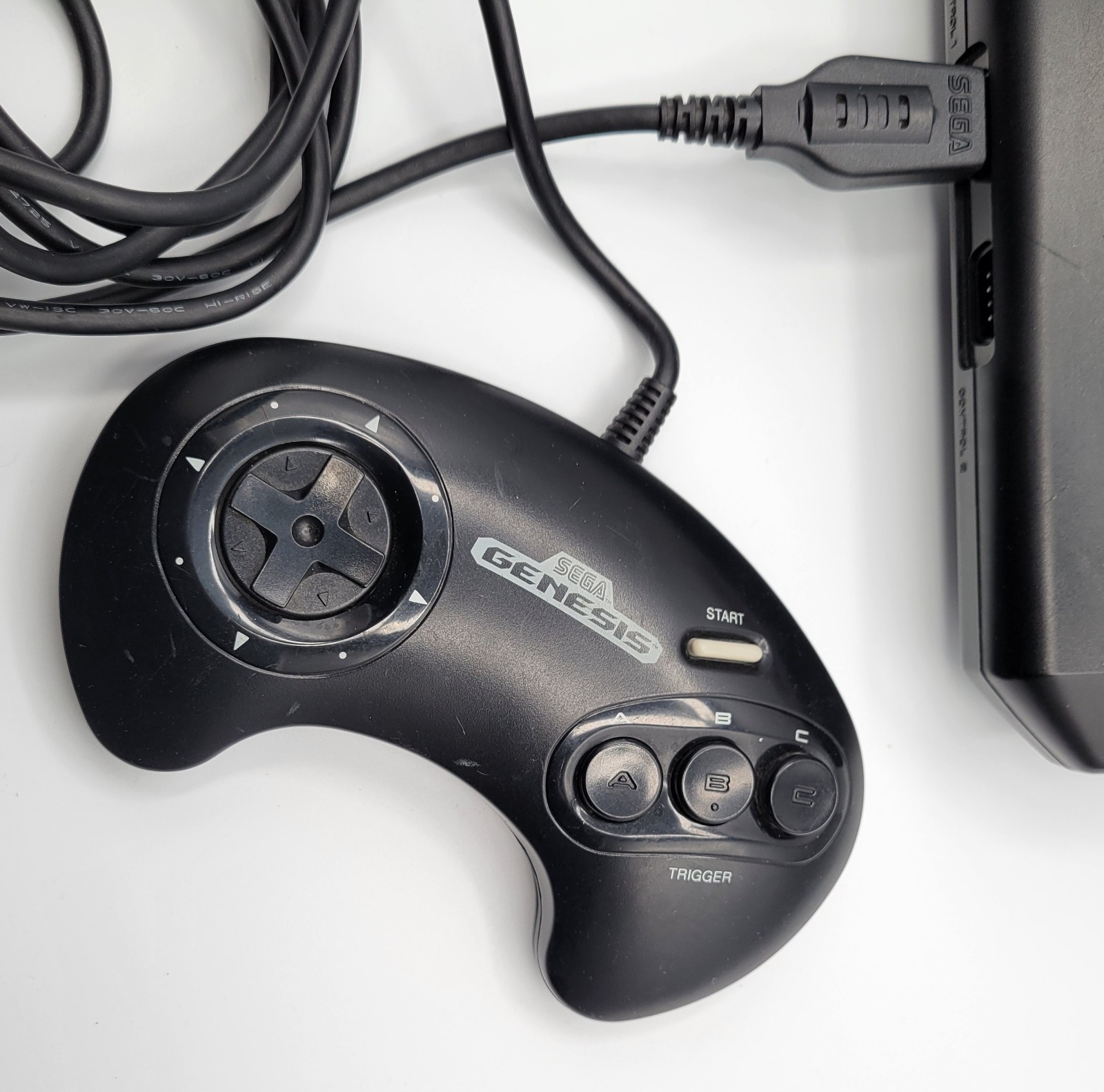 Sega Genesis 2 Console Bundle Model MK-1631 8 Games Double Dragon Sonic NBA Jam