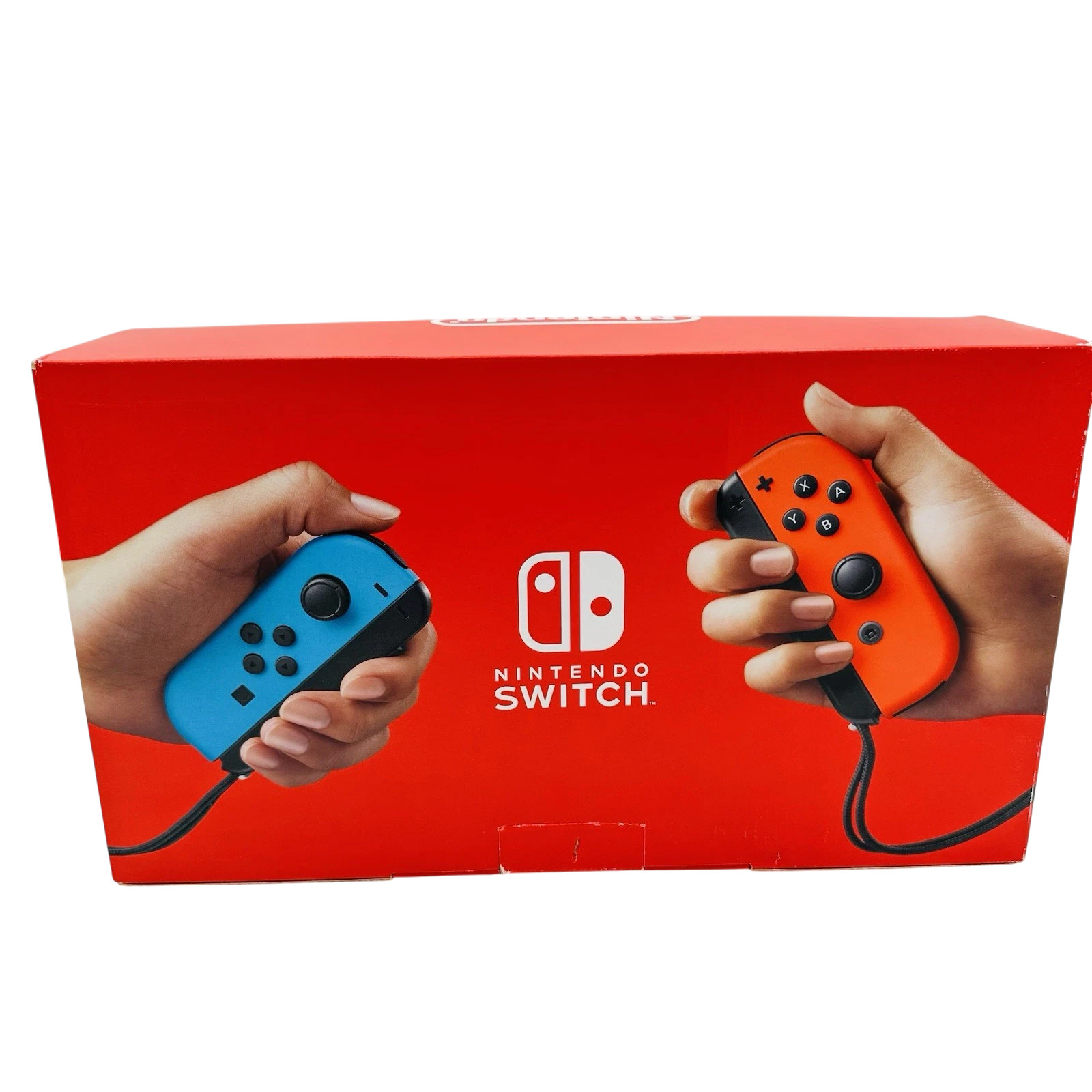 Nintendo Switch 32GB Handheld Console Neon Red/Blue Joy-Con Authentic Open B