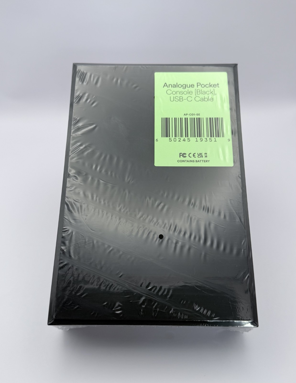Analogue Pocket Handheld System – Black – Sealed in Box