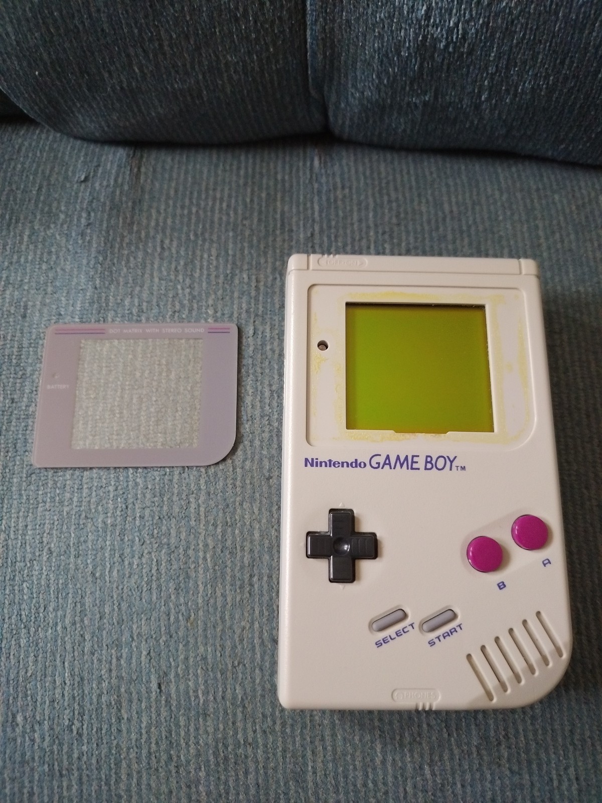Nintendo Game Boy Launch Edition Handheld System- Gray (IN BOX) READ DESCRIPTION