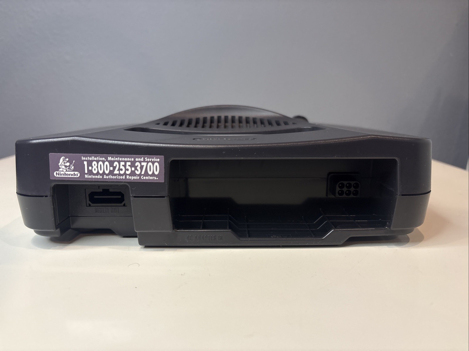 Nintendo 64 N64 Home Console (Charcoal Gray, NUS-001) Fully Tested, OEM Parts