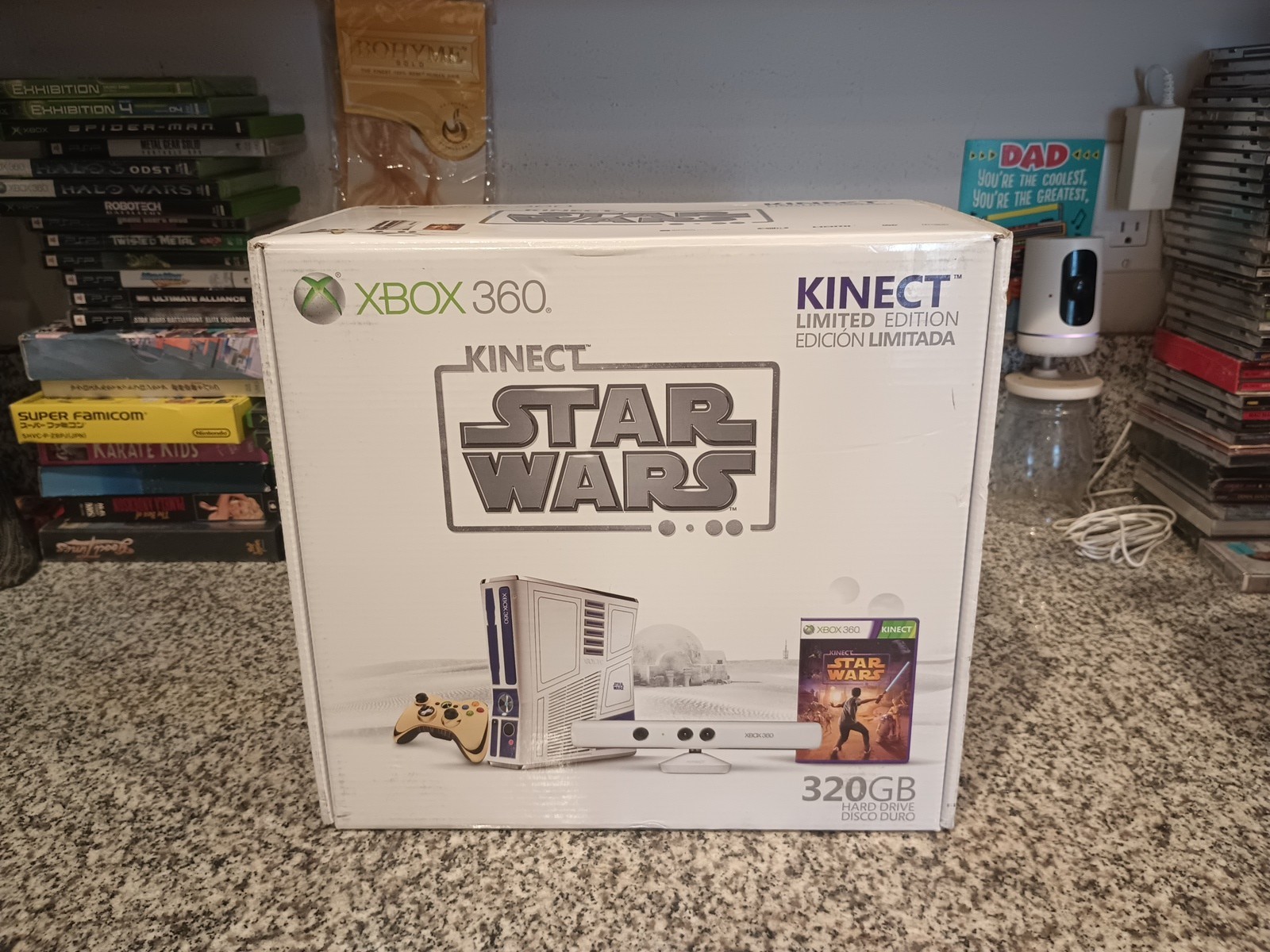New Microsoft Xbox 360 320GB Kinect Star Wars Limited Edition