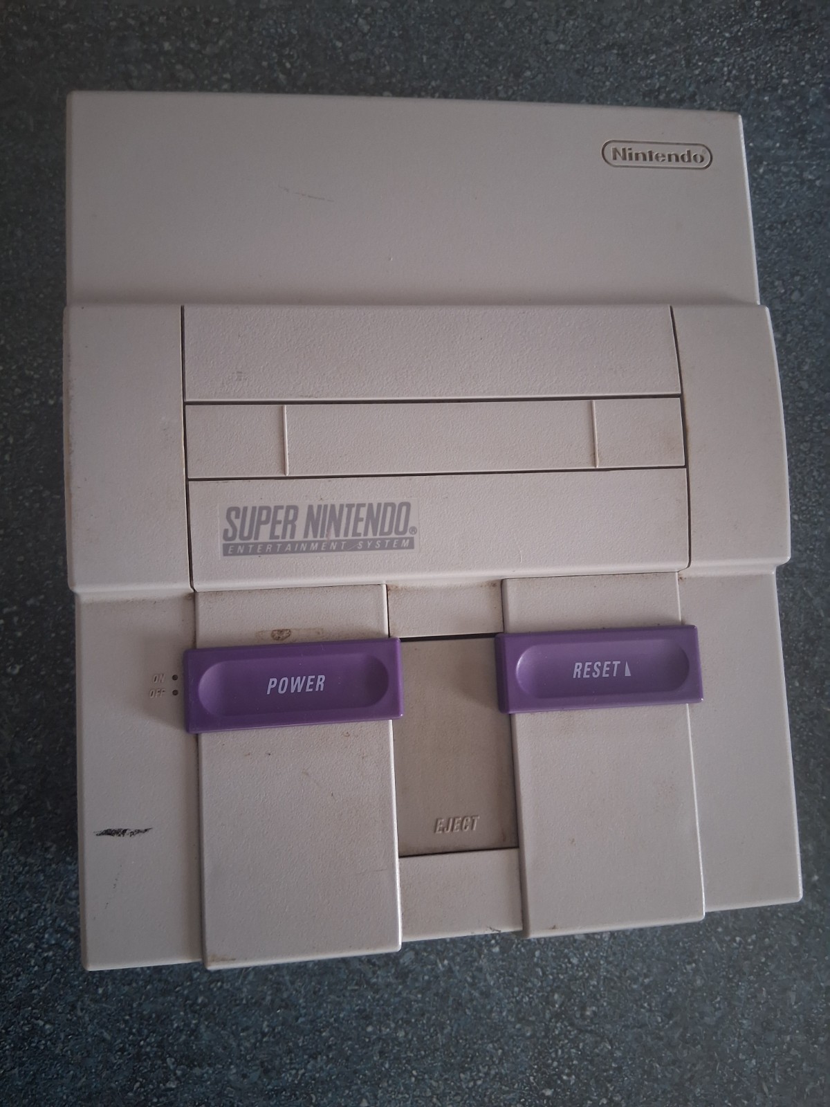 Super Nintendo SNES SNS-001 Video Game Console Only – Tested + Working