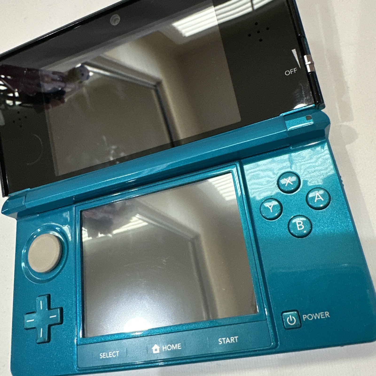 *TESTED* JAPANESE Nintendo 3DS Aqua Blue Console Complete In Box CIB #G68