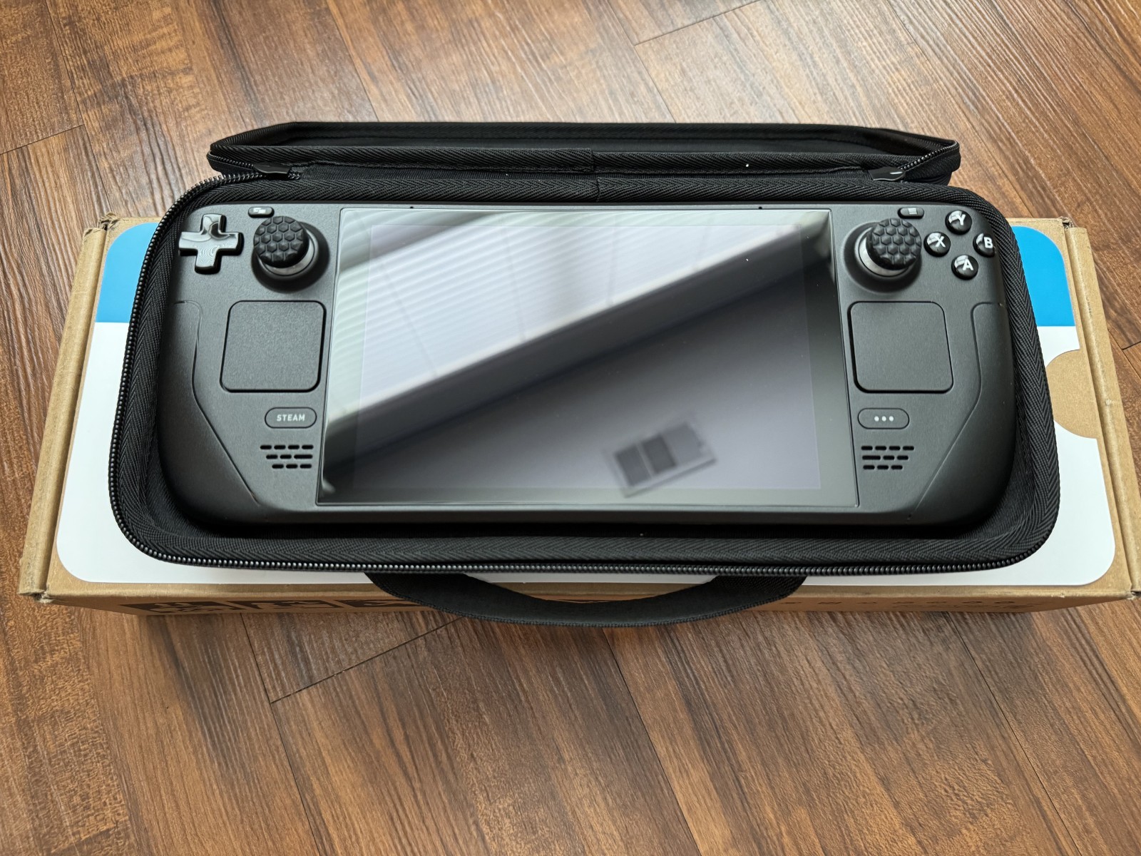 Valve Steam Deck LCD 256GB Handheld Console Black w/ Carrying Case