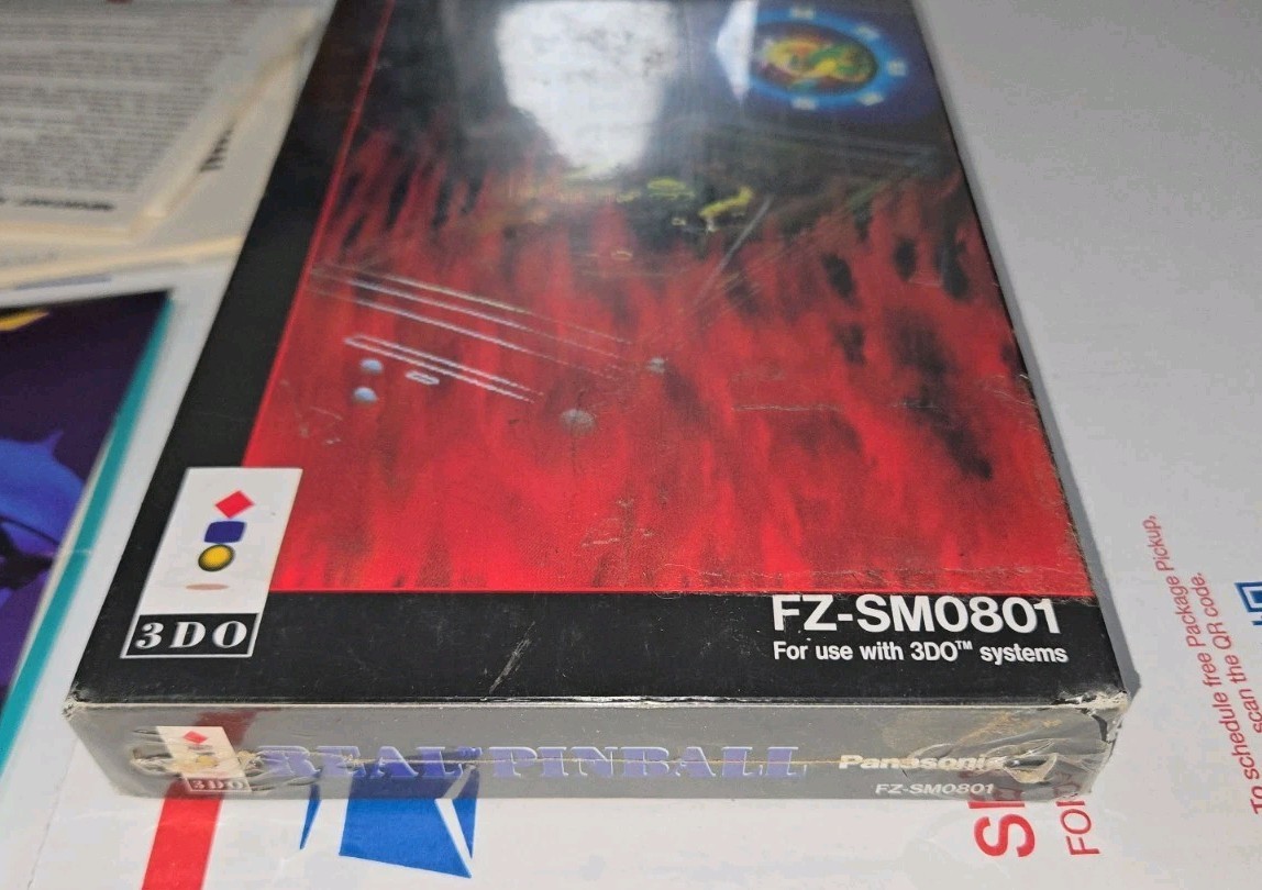 5 3DO Games Including Real Pinball New Sealed, Iceland Breaker Cd Still Sealed