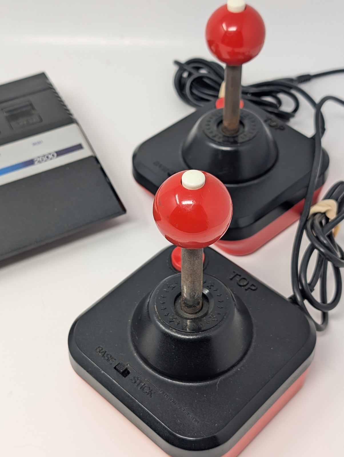 Atari 2600 Junior (Jr.) Console W/ Controllers & All Necessary Cables – Tested