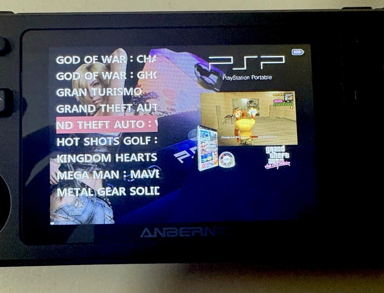 Anbernic RG351P Retro Video Game Console 3.5” Fully Loaded All The Classic Games