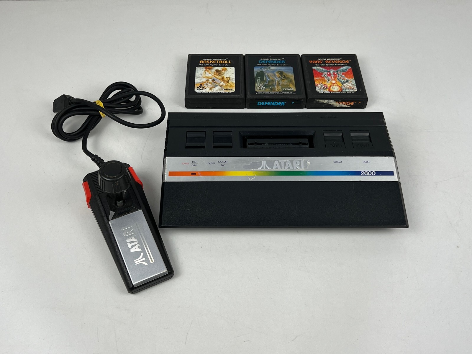 Atari 2600 Jr. Junior Console System Games