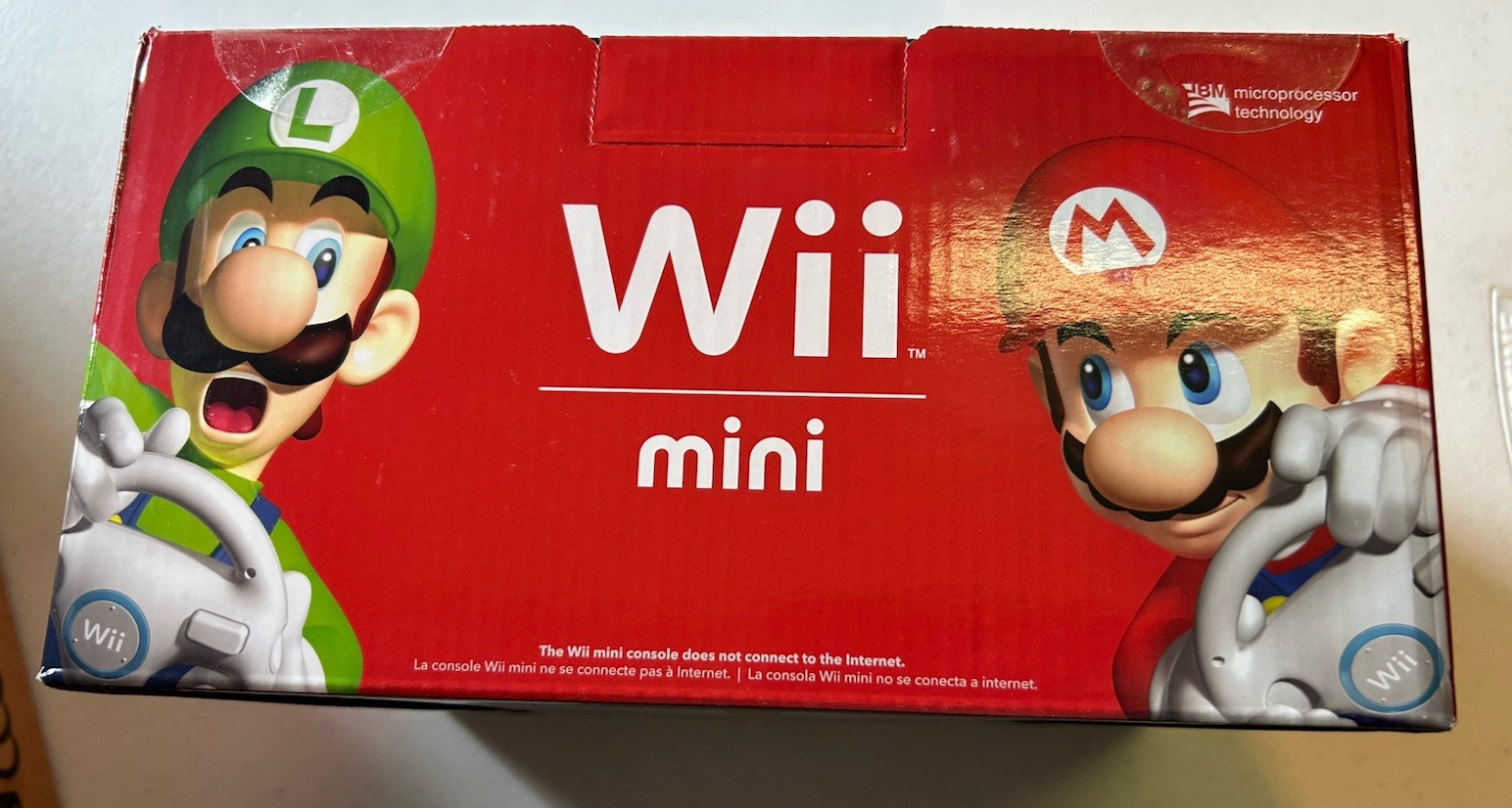 Nintendo Wii Mini Black Red Console Mario Kart Bundle Factory SEALED BRAND NEW