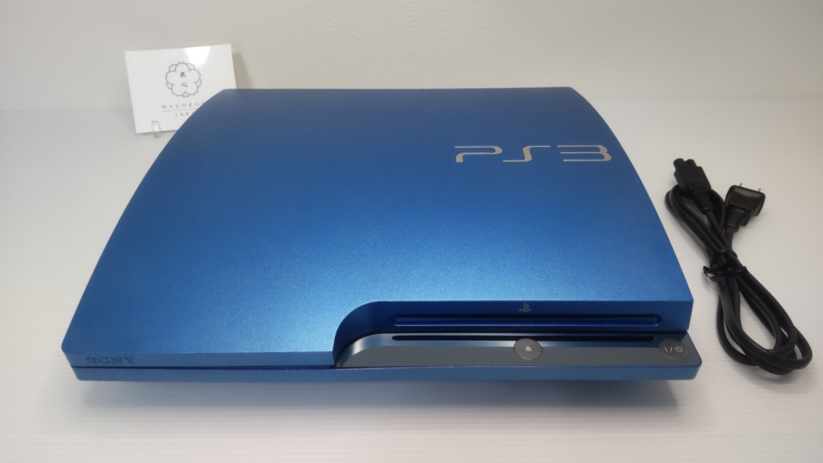 Tested Sony PS3 Console 320GB Splash Blue CECH-3000BSB W/Controller