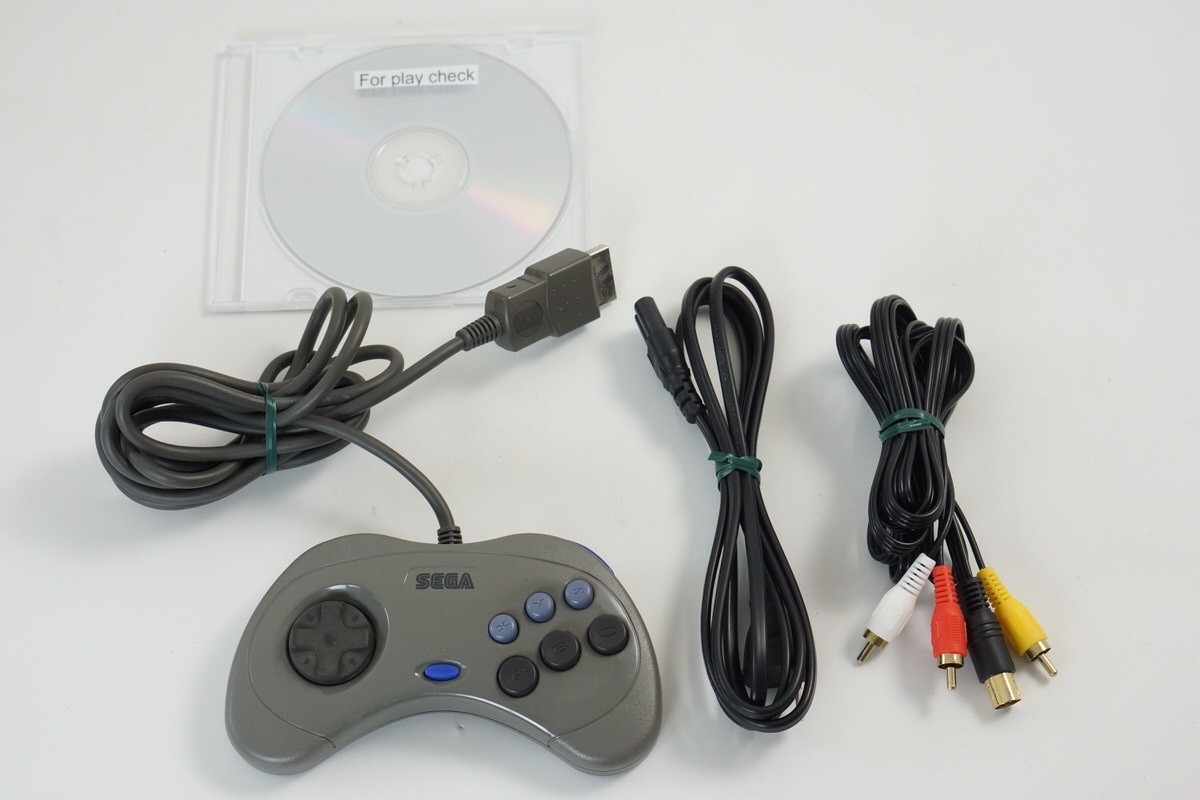 Sega Saturn GREY Console Tested System FREE SHIPPING HST-3200 NTSC-J B50131047