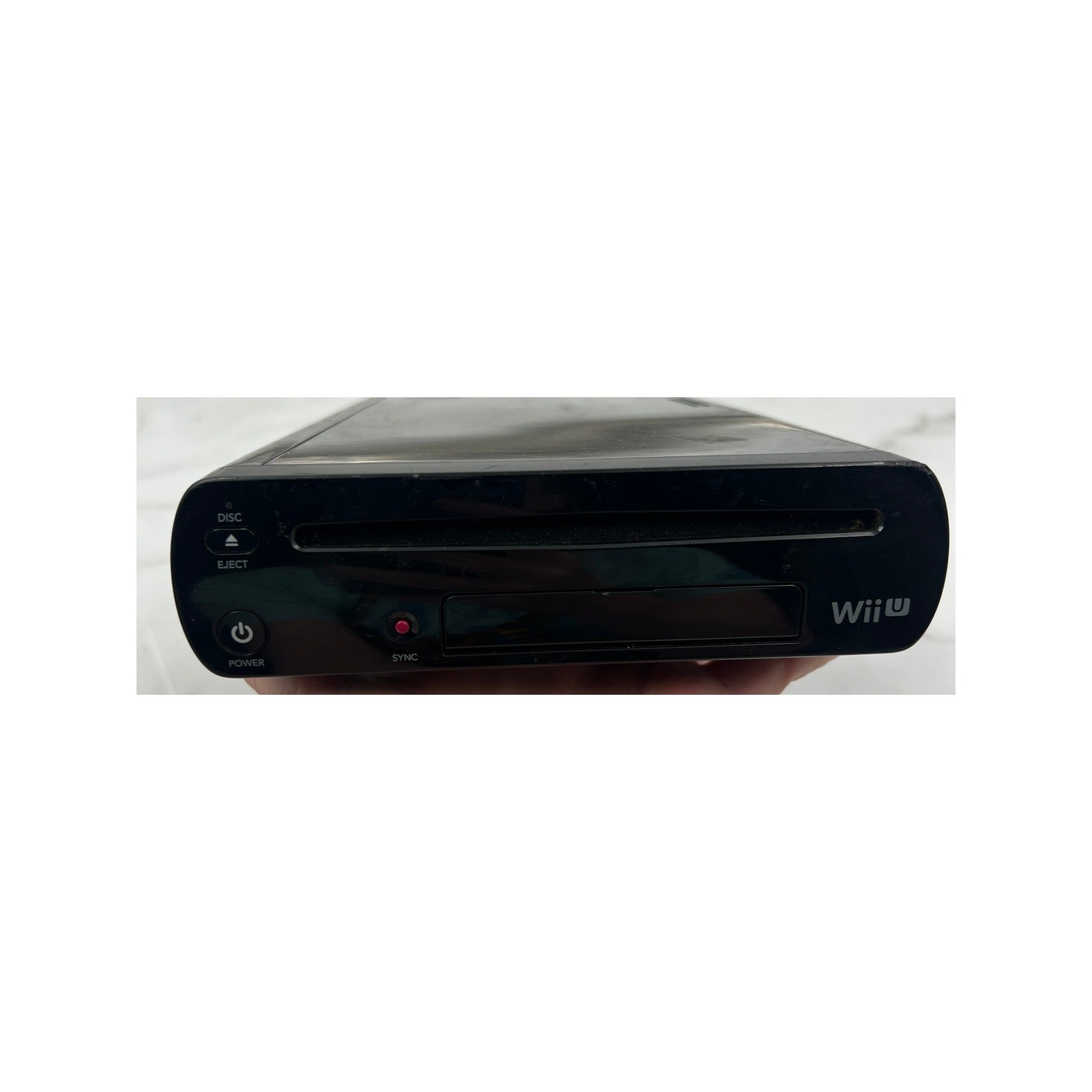 Nintendo Wii U Console Black 32GB WUP-101(02) with AV Cable and Manuals