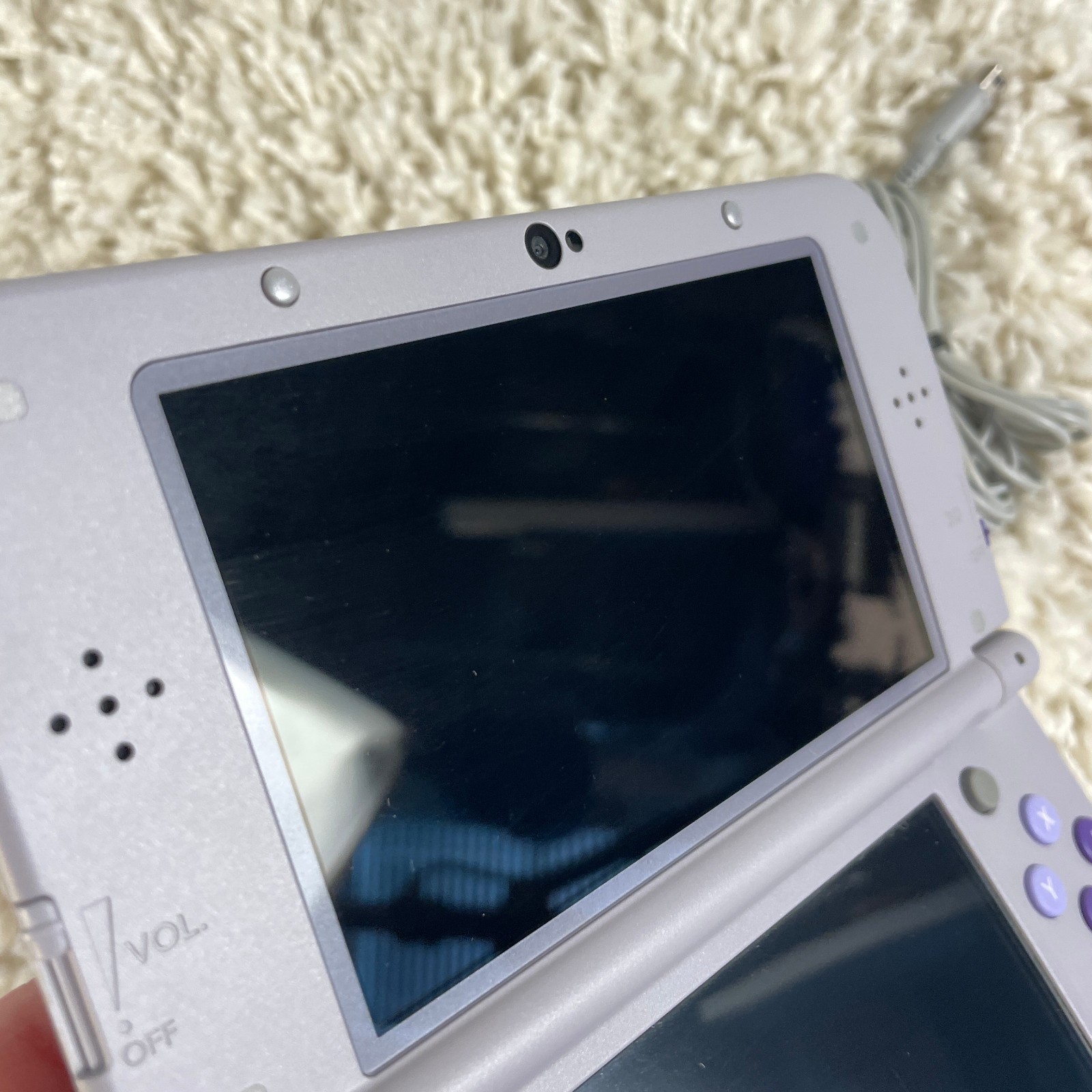 Nintendo New 3DS XL Super Nintendo SNES Edition Gray Purple NTSC RED-001 Tested