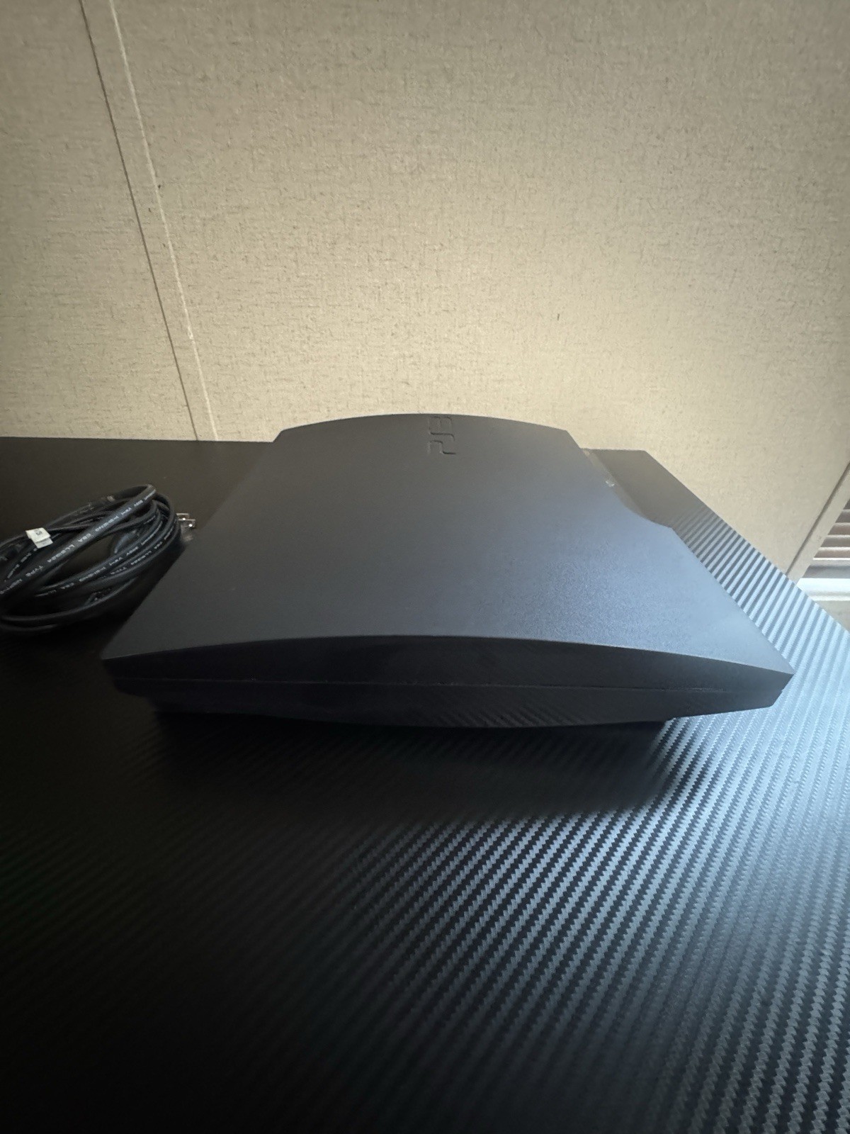 Sony PlayStation 3 PS3 Slim 120GB Charcoal Black Console CECH-2001A Working Read