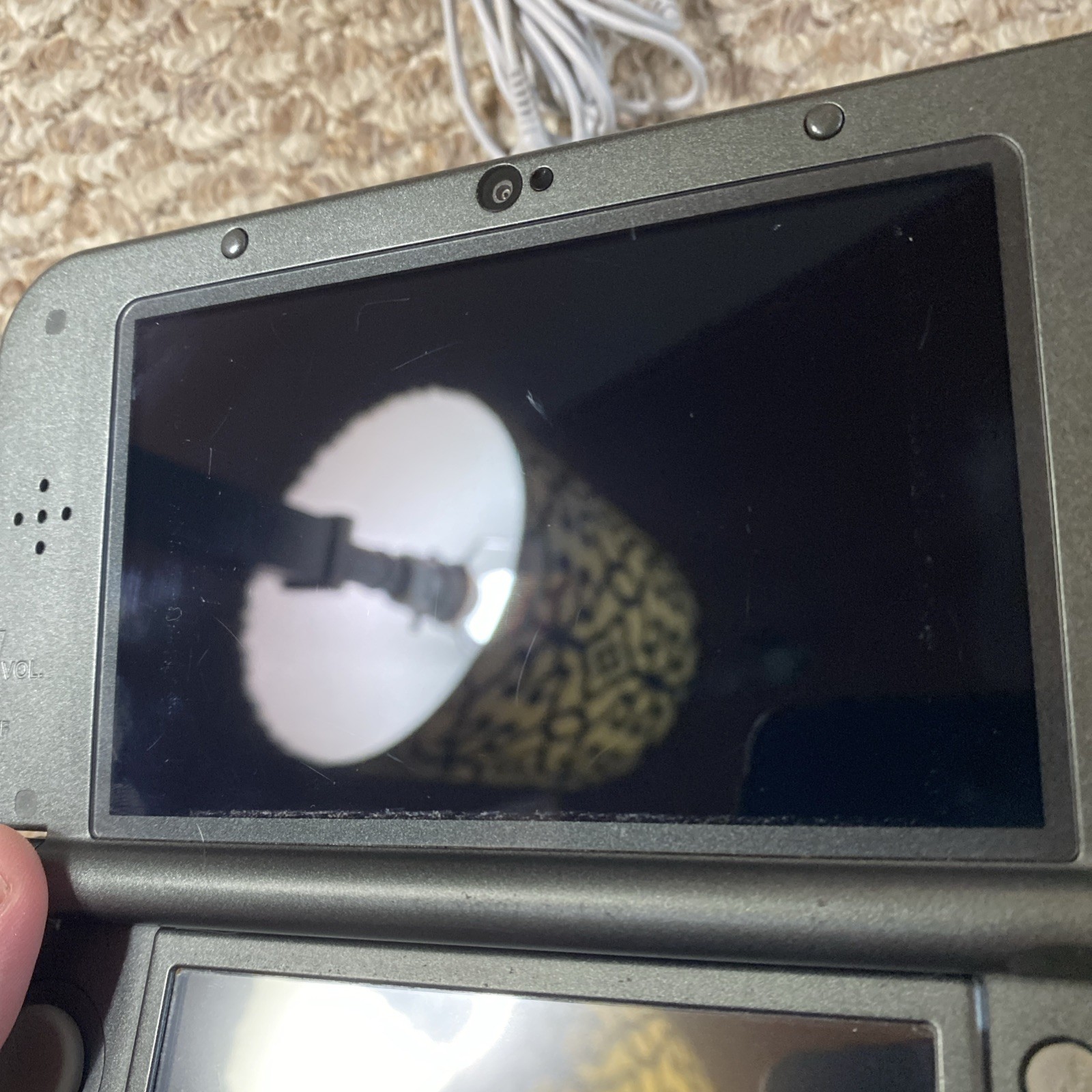 New Nintendo 3DS XL Metallic Black USA Top IPS With Charger And Stylus