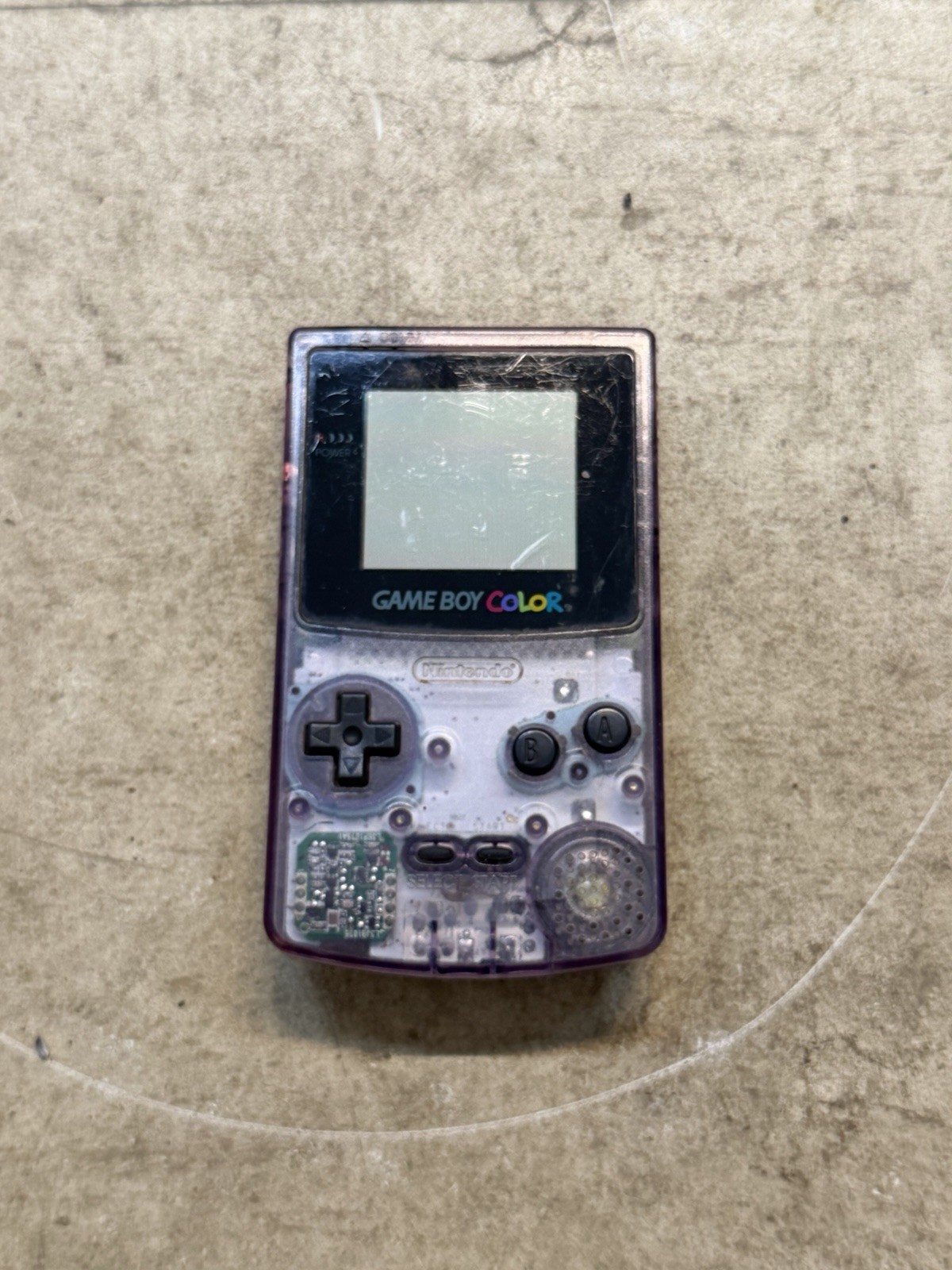 GameBoy Color Console CGB-001 Nintendo **MADE IN CHINA* UNSURE IF IT SAVES