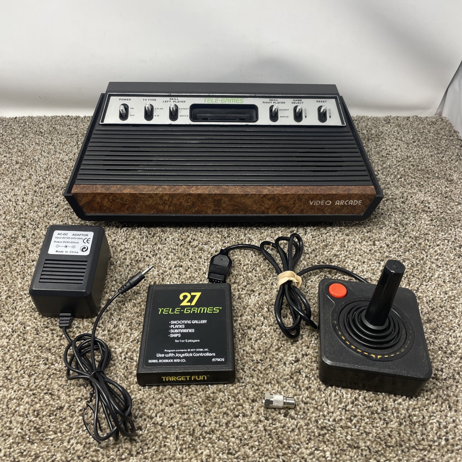 Sears Tele Games Atari 2600 Light Sixer Controller Game WORKS GREAT!!
