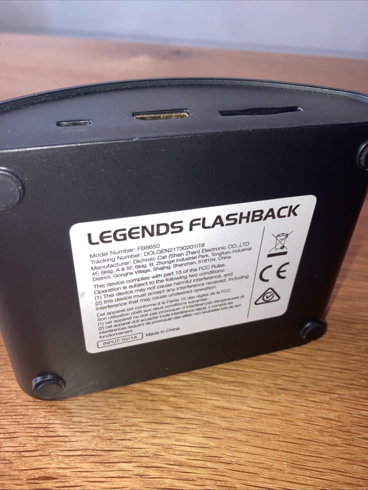 AtGames Legends Flashback Mini Game Console Plug Play 2 Controllers FB8650- Work