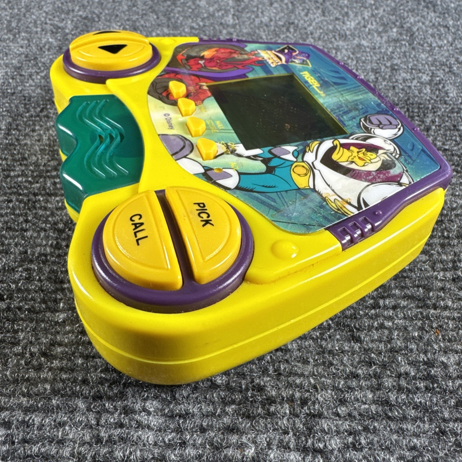 Vtg Mighty Ducks Handheld Games by Tiger Electronics 1997 Tested Works