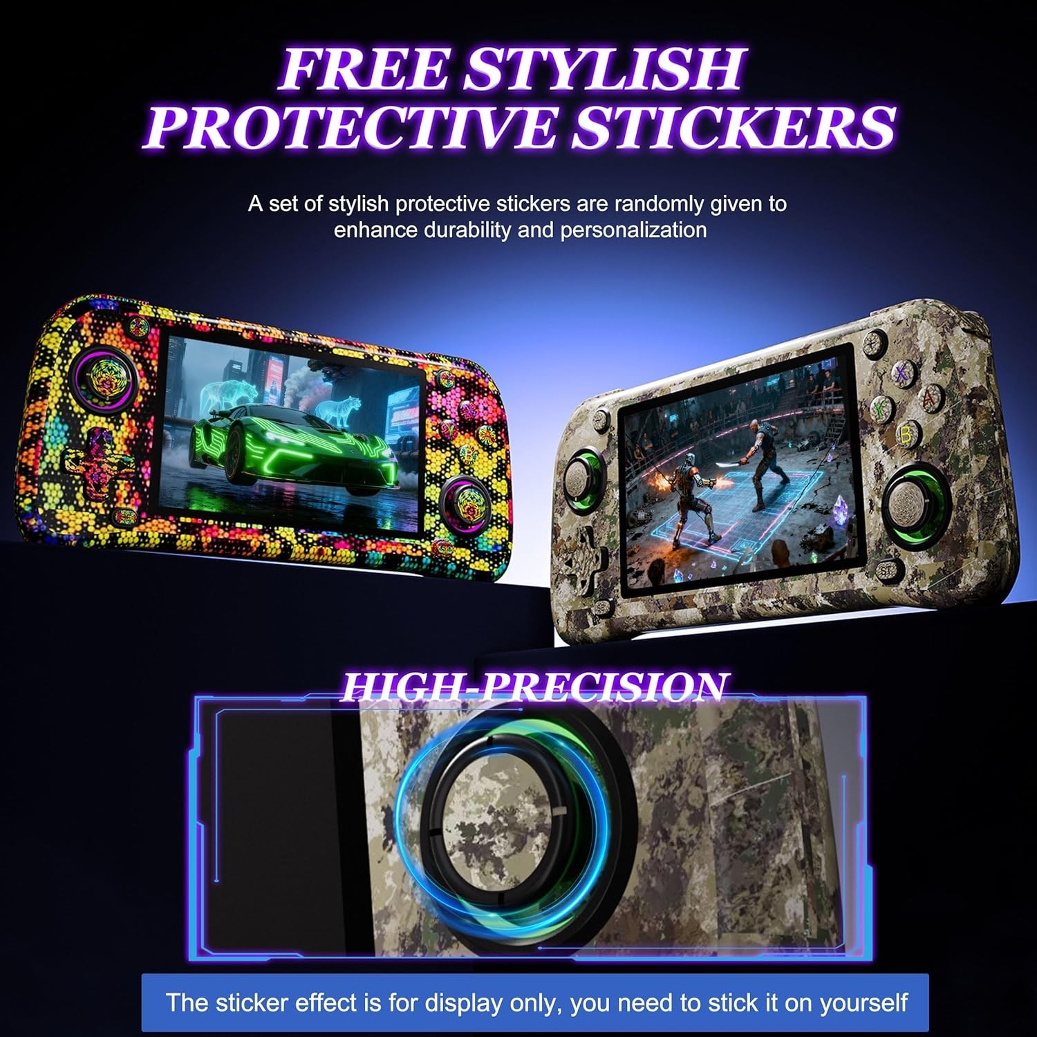 G28 Handheld Gaming Console – 4.3” Display, Expandable 64GB, Free Skins Included