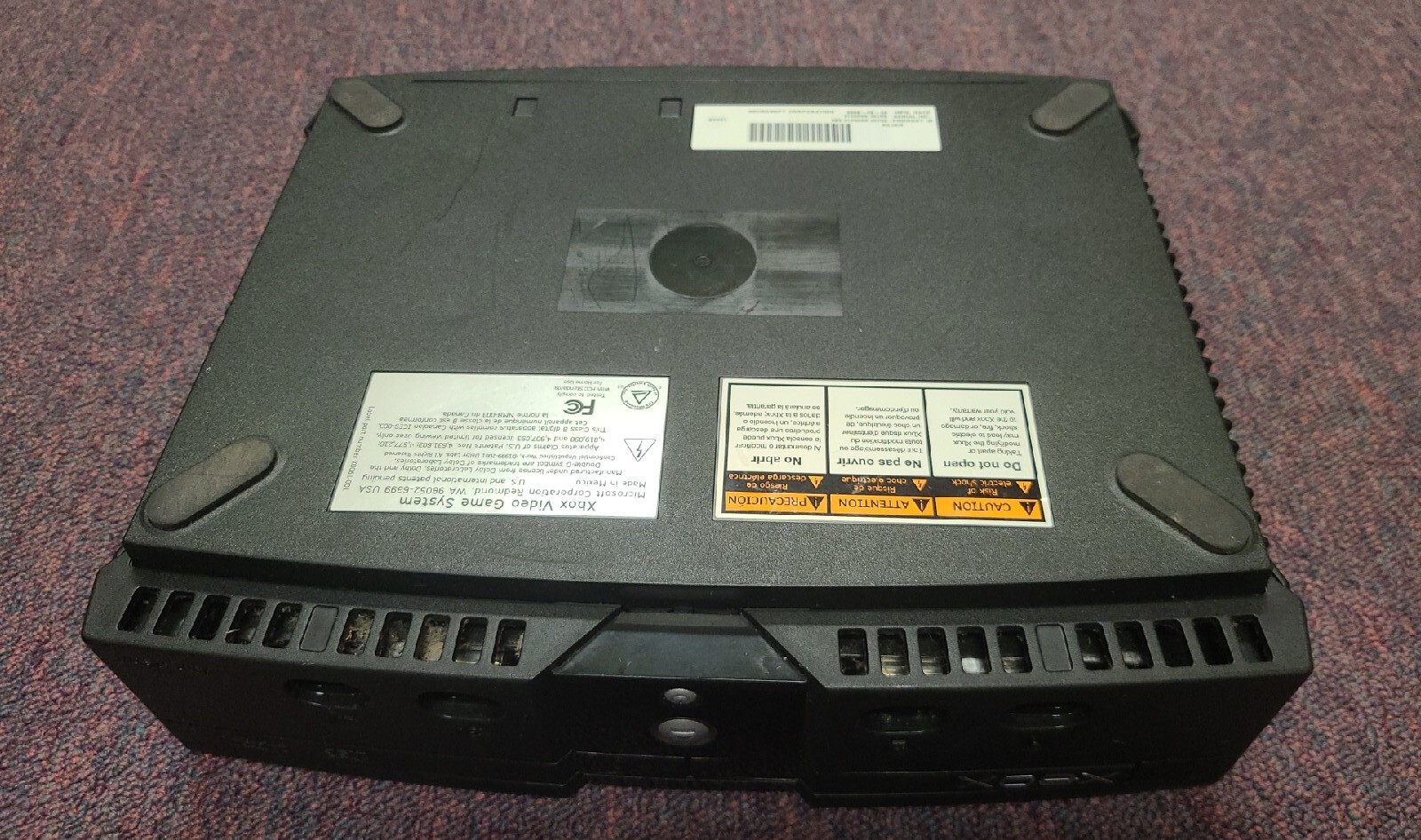 Original Microsoft Xbox Console System Stars Wars The Clone Wars Tetris World