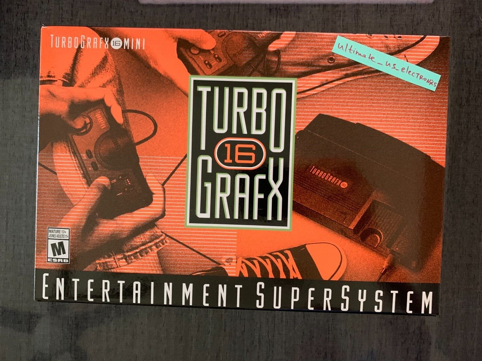 Turbografx 16 Mini Game Console 2020 PC Engine TG16 HDMI Free Shipping in stock