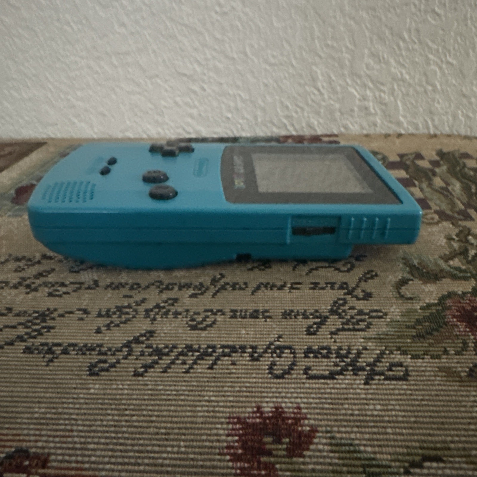 Nintendo Game Boy Color Teal Handheld System Made in Japan