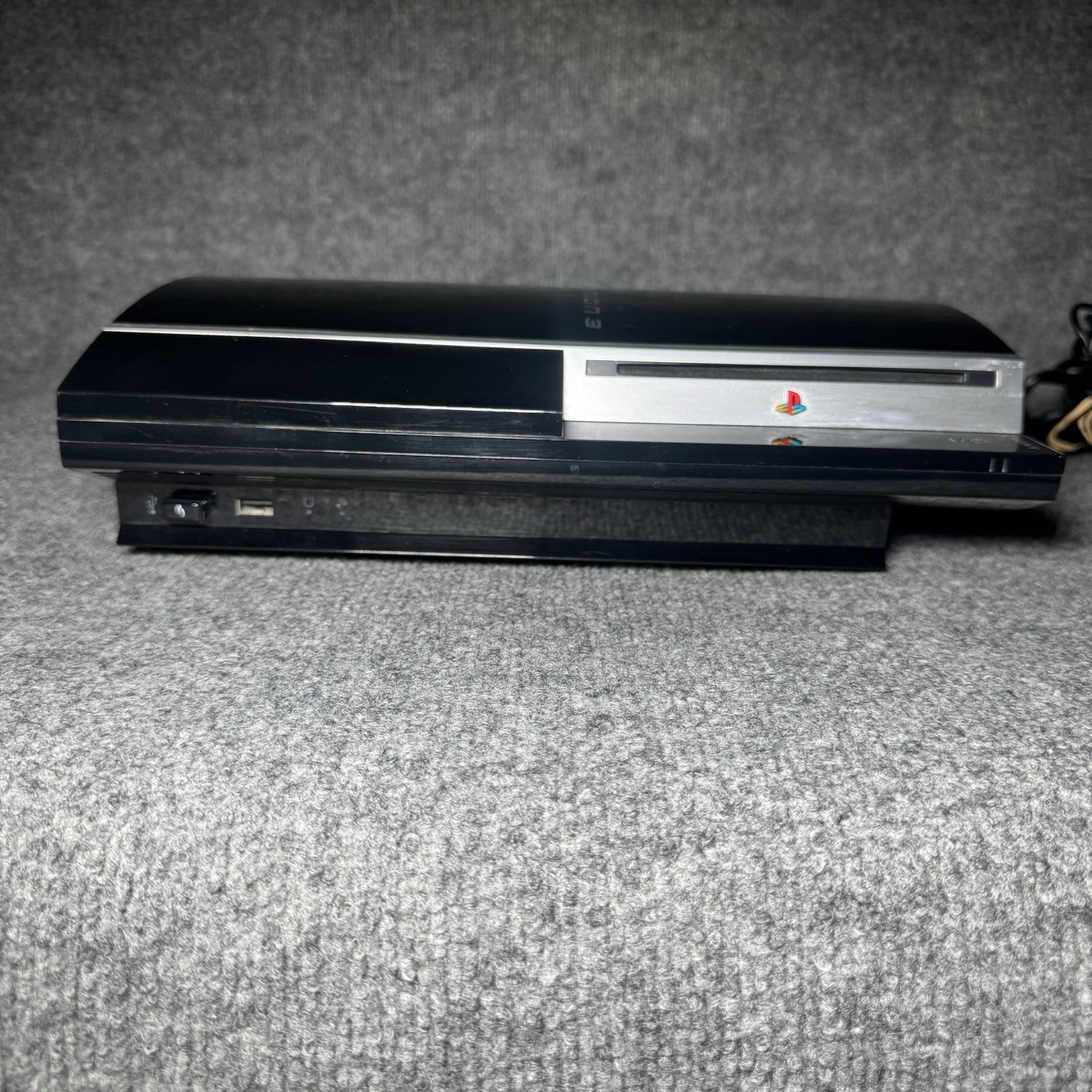 Sony PlayStation 3 Fat PS3 160GB Black Console Gaming System CECHP01 Bundle