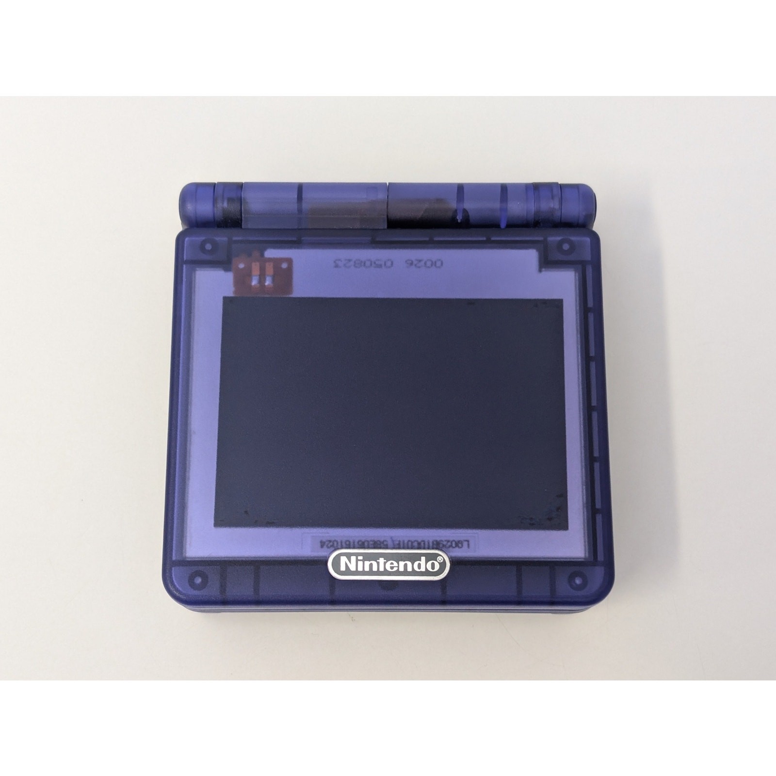 Nintendo GameBoy Advance SP AGS-101 – Transparent Purple – USED