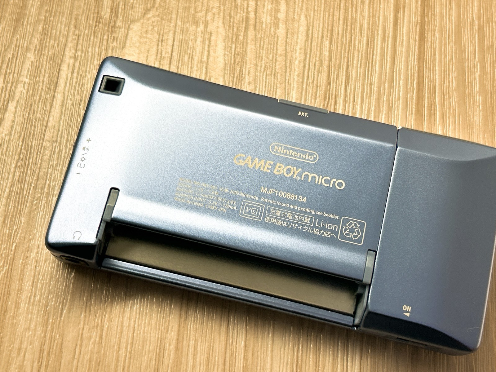 Mint – Nintendo GameBoy Micro Blue Console Tested w/ Charger & Case GBM