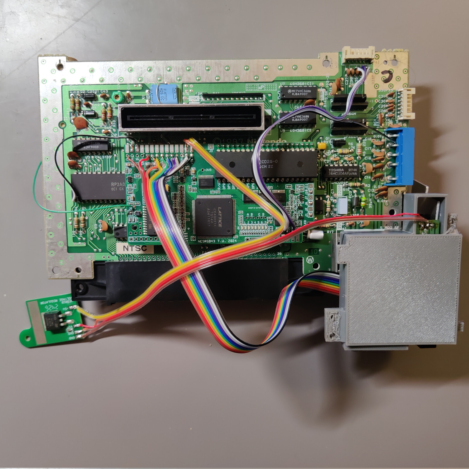 NES RGB Installation + Recap (Includes RGB Board and Parts)