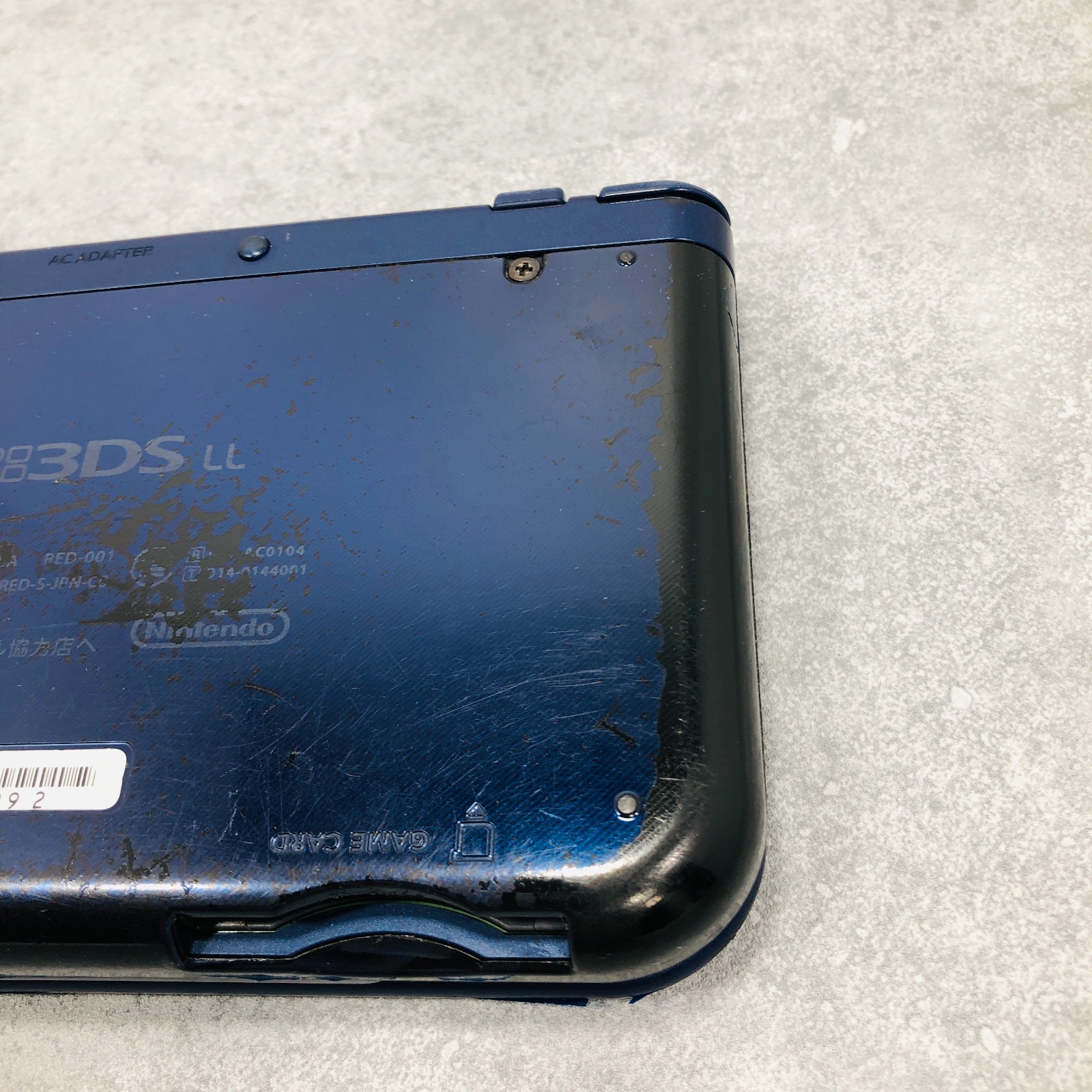 [EX+1] New Nintendo 3DS LL XL Metallic Blue console NTSC-J RED-001 26-05-118