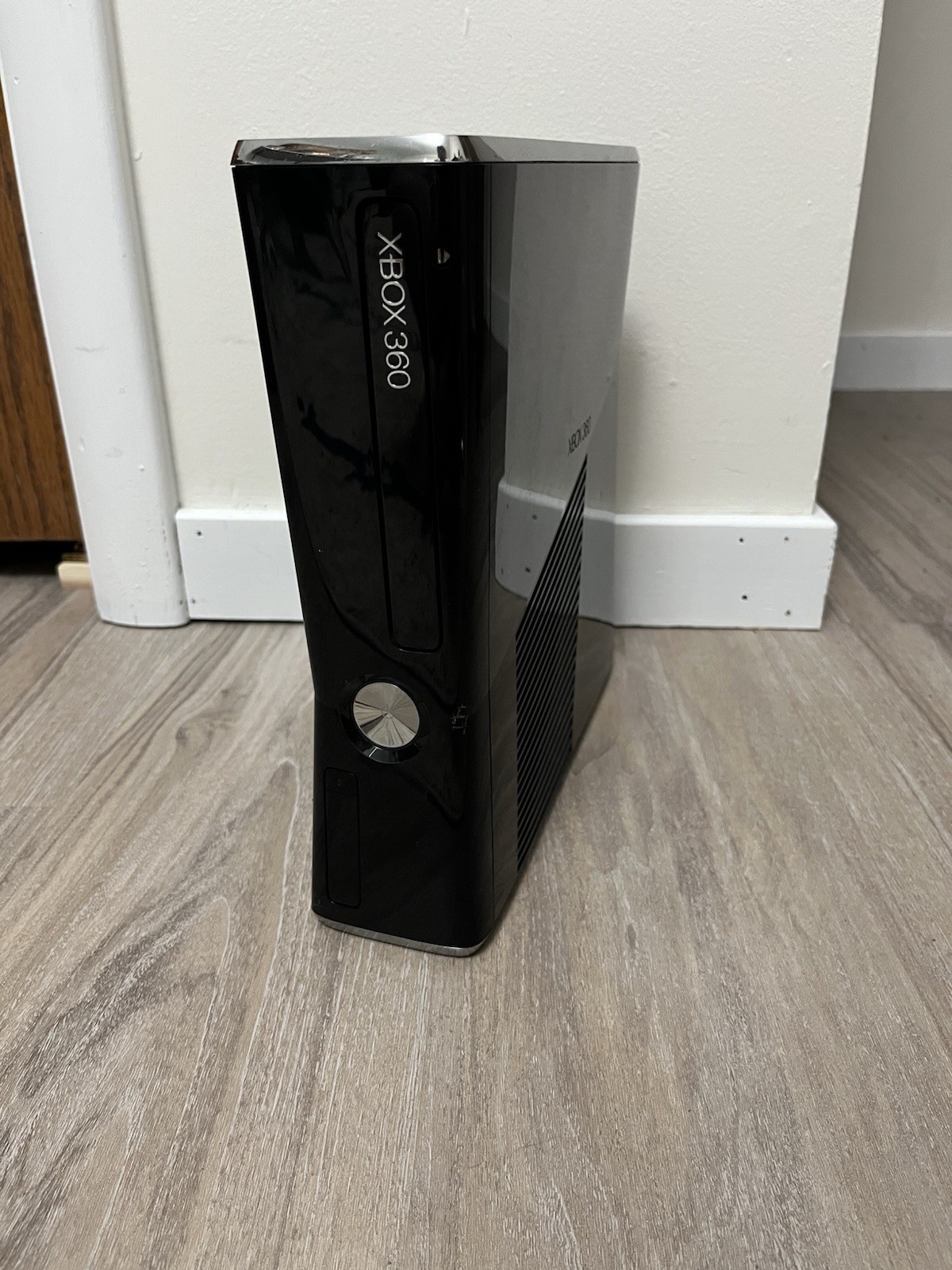 Xbox 360 Slim Black Console 250GB Tested Working