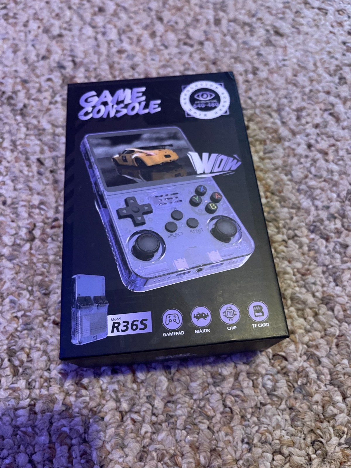 R36S Retro Handheld Video Game Console Linux System 3.5 Inch IPS Screen R35S Pro