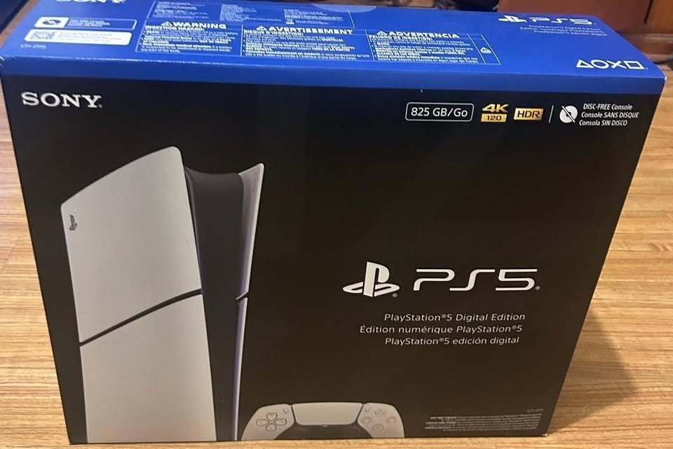 Sony PS5 Digital Edition Console – White