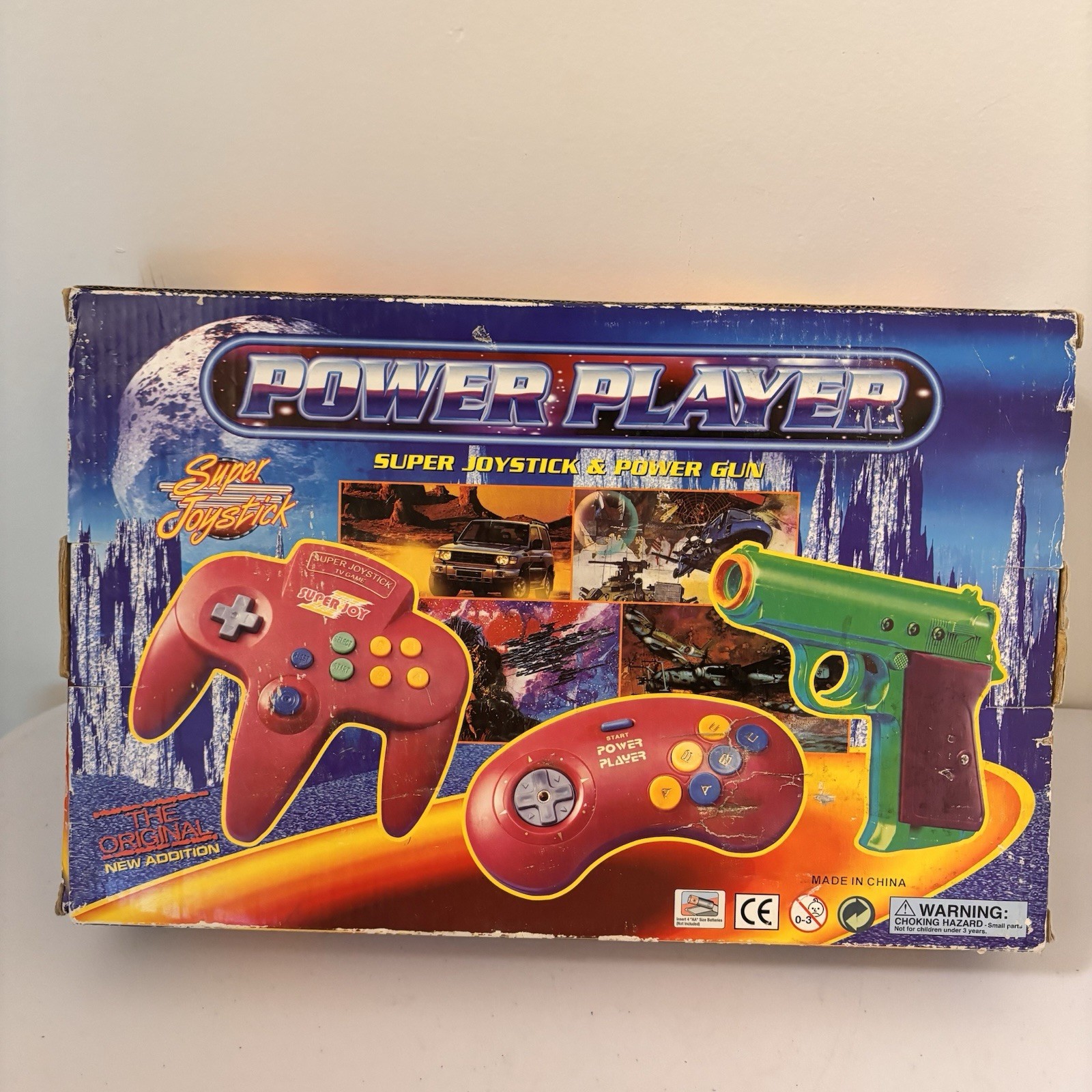 Power Player ’90s Super Joystick TV Game Controllers – Open Box